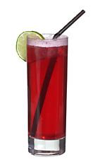 Woo Woo - The Woo Woo drink is made from vodka, peach liqueur and cranberry juice, and served in a highball glass.