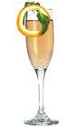 The Bolli Stolli drink is made from vodka (aka Stolichnaya) and champagne (aka Bollinger), and served in a champagne flute.
