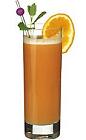 The Chapala is a non-alcoholic drink made from orange juice, grenadine, salt and cayenne pepper, and served in a highball glass.