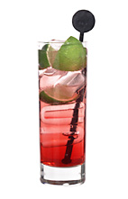 Wonderful - The Wonderful drink is made from vodka, Sourz Peach, lemon-lime liqueur, cranberry juice and lemon-lime soda, and served in a highball glass.