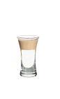 The Slippery Nipples shot is made from Sambuca and Dooleys (or Baileys), and served in a shot glass.