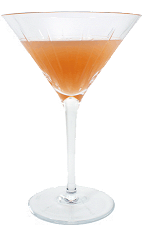 A.J. Cocktail - The A.J. Cocktail is made from Apple Brandy and grapefruit juice, and served in a cocktail glass.