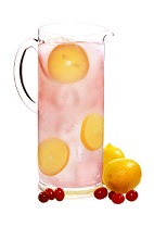 Acai Lemonade Pitcher - The Acai Lemonade Pitcher is made from VeeV acai spirit, lemonade and cranberry juice, and served in a pitcher. This recipe makes 6 servings.