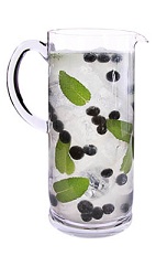 Acai Mojito Pitcher - The Acai Mojito Pitcher is made from VeeV acai spirit, lime juice, agave nectar, mint and club soda, and served in a pitcher. This recipe makes 6 servings.