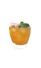 Grand Smash - The Grand Smash drink is made from Grand Marnier, lemon and mint, and served in an old-fashioned glass.
