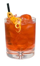 Negroni - The Negroni drink is made from Gin, Campari and Sweet Vermouth, and served in a chilled old-fashioned glass.