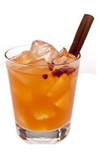Orange and Spice - The Orange and Spice drink is made from cachaca, Aperol bitters and orange juice, and served in an old-fashioned glass.