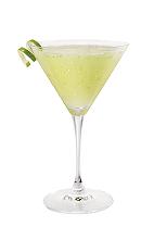 Skyy Appletini - The Skyy Appletini is made from SKYY Vodka, Sour Apple Liqueur and a splash of 7-Up, and served in a cocktail glass.