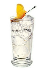 St-Germain & Soda - The St-Germain & Soda drink is made from St-Germain elderflower liqueur and club soda, and served in a highball glass.