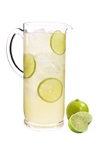Superfruit Margarita Pitcher - The Superfruit Margarita Pitcher is made from VeeV acai spirit, tequila, lime juice and agave nectar, and served in a pitcher. This recipe makes 6 servings.