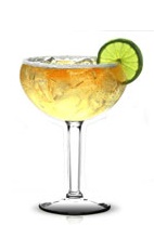 Tamarind Margarita - The Tamarind Margarita is made with Jose Cuervo silver tequila and tamarind juice, and served in a sugar-rimmed margarita glass.