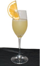 VeeV Sour - The VeeV Sour drink is made from VeeV Acai Spirit, lemon juice and sugar, and served in a chilled sour glass.