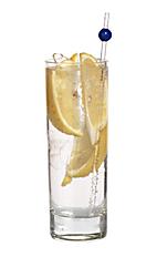 Absolut Rickey - The Absolut Rickey drink is made from citrus vodka (aka Absolut Citron) and club soda, and served in a highball glass.