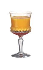 Bleeding Heart - The Bleeding Heart cocktail is made from advocaat (egg liqueur) and cherry brandy, and served in a cocktail glass.