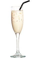 Britney & Whitney - The Britney & Whitney drink is made from blended scotch and Baileys, and served in a champagne flute.