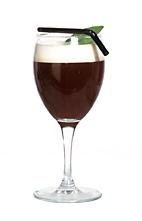 Amaretto Coffee - The Amaretto Coffee drink is made from amaretto, espresso or hot coffee, and whipped cream, and served in a wine glass or an Irish coffee glass.