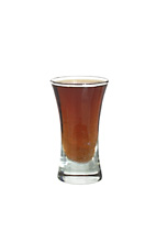 Cucacaracha - The Cucaracha shot is made from vodka, Kahlua and tequila, and served in a shot glass.