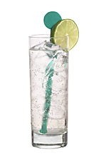 Oasis - The Oasis drink is made from Bacardi Limon, pepino cactus and Schweppes Russchian, and served in a highball glass.
