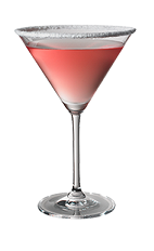 Red Zombie - The Red Zombie is made from Skyy vodka, cranberry juice and triple sec, and served in a chilled cocktail glass.