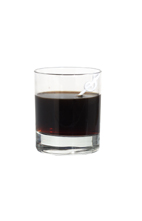 Seriously Espresso - The Seriously Espresso drink is made from vodka (aka Seriously Vodka), dry vermouth, creme de cacao and espresso, and served in an old-fashioned glass.