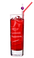 Wolfs Paw - The Wolfs Paw drink is made from vodka and ligonberry juice, and served in a highball glass.