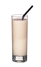 White Russian - The White Russian drink is made from vodka and Kahlua, and served in a highball glass.