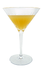The Apricot Cocktail is made from Apricot Brandy, Vodka, fresh lemon juice and fresh orange juice, and served in a cocktail glass.