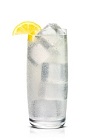 The Bubbly Hot drink is made from Stoli Hot jalapeno vodka and club soda, and served in a highball glass.