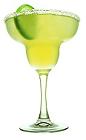 The classic Margarita drink was invented in 1948 by Margarita Sames in Acapulco, and still lives on. The Margarita is made from silver tequila, Cointreau and lime juice, and served in a salt-rimmed margarita glass.