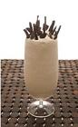 The Mocha Batida is made from cachaca, dark creme de cacao, coffee liqueur and condensed milk, and served in a parfait glass.