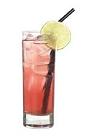 The Absolut Passion drink is made from Absolut Mandrin, Passoa and lemon-lime soda, and served in a highball glass.