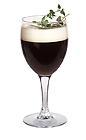 The CeeDee drink is made from gin, Kahlua, Mandarine Napoleon, hot coffee and whipped cream, and served in a white wine glass, or an Irish coffee glass.