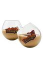 The Dooleys on Ice drink is made from Dooleys toffee liqueur, and served in an old-fashioned glass.