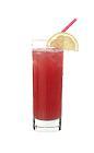 The Grape Hill drink is made from orange vodka (aka Absolut Mandrin), grapefruit juice, sour mix and cranberry juice, and served in a highball glass.
