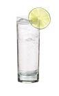 The Limelight Express drink is made from lime vodka and lemon-lime soda, and served in a highball glass.