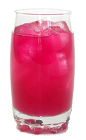 The Pêra Lemonade is made from Pêra™ Prickly Pear Syrup, Vodka and lemonade, and served in a highball glass.
