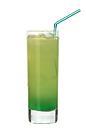 The Tropicooler drink is made from Pisang Ambon, lime vodka and pineapple juice, and served in a highball glass.